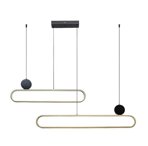 RABALUX Circado visilica LED48W crna/gold