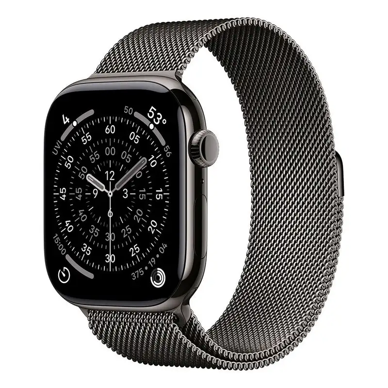 APPLE Watch S11 Cellular 46mm Slate Titanium Case with Slate Milanese Loop - M/L mfd44rk/a