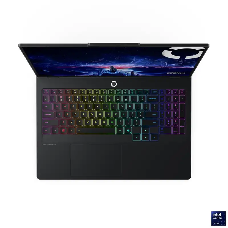 LENOVO Legion Pro 5 16IAX10H, 16" WQXGA, Intel Core Ultra 9 275HX, 32GB, 1TB, RTX5070Ti-12GB, DOS, Eclipse Black (83LU004SYA)