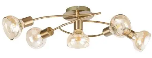 RABALUX Holly plafonska lampa 5x40W bez sijalice