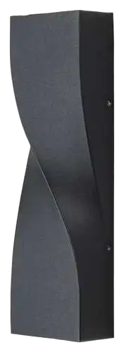RABALUX Follina, spoljna zidna lampa LED11W crna