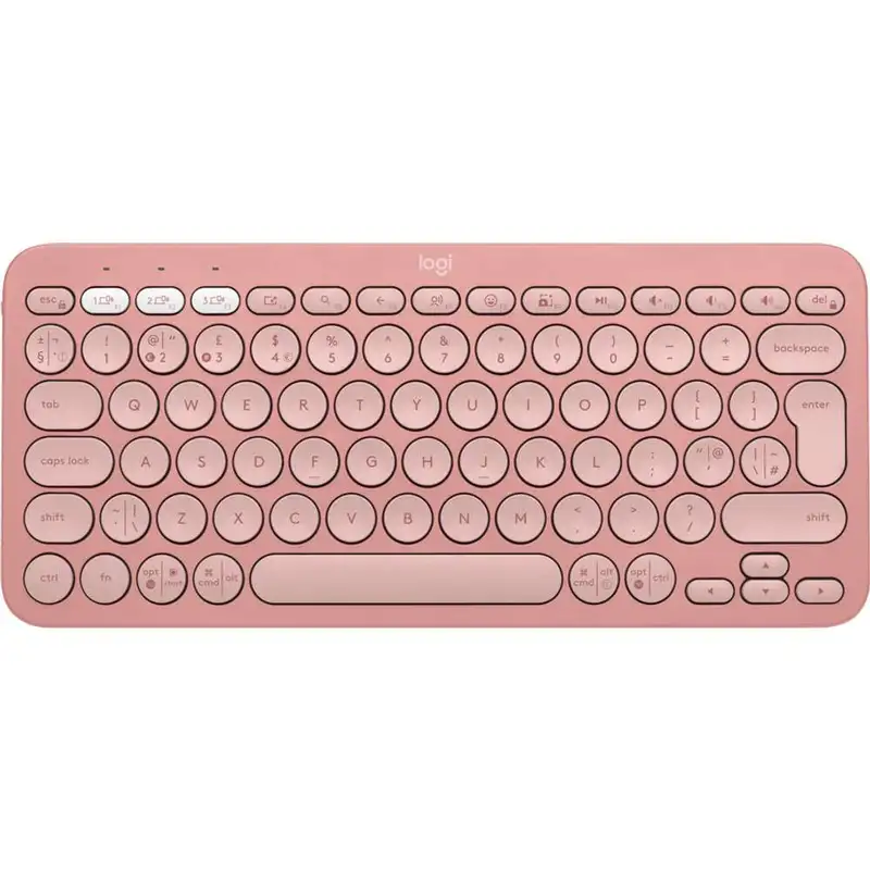LOGITECH K380s Pebble Keys 2 TONAL ROSE US 920-011853
