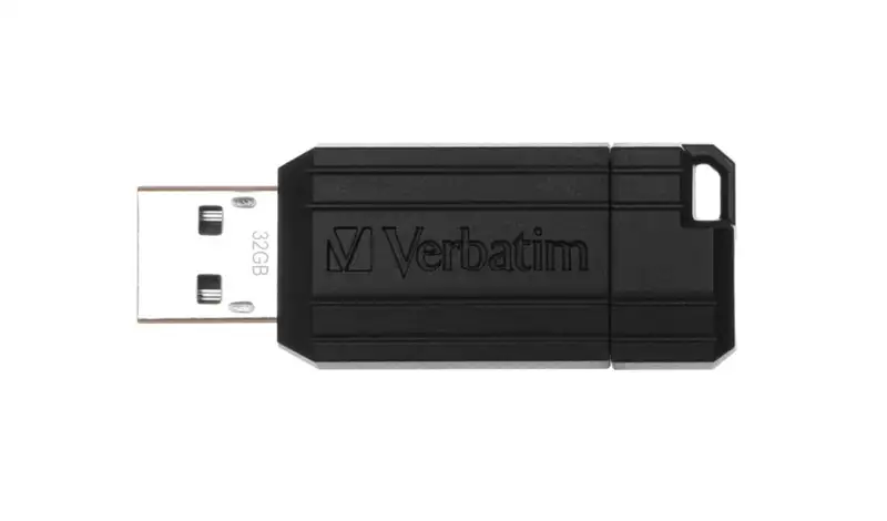 VERBATIM PINSTRIPE 32GB BLACK
