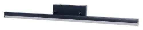 RABALUX Evan, zidna kupatilska crna, LED 18W, 4000K, 63cm