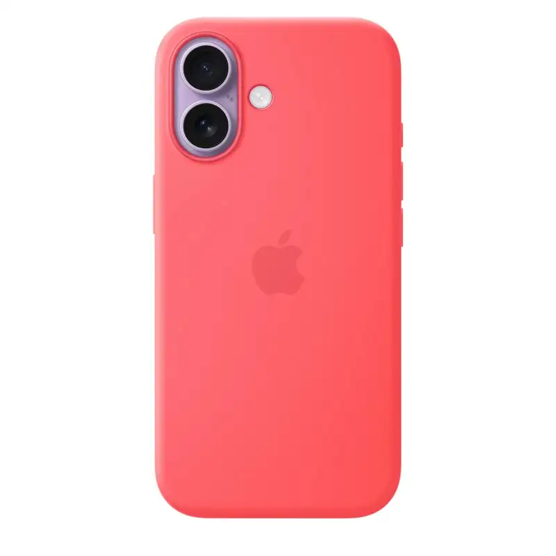 APPLE iPhone 17 Silicone Case with MagSafe - Bright Guava (SEASONAL) mhvq4zm/a