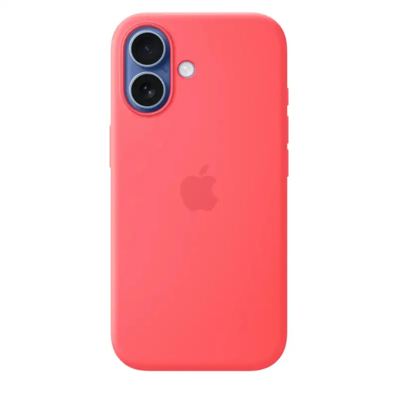 APPLE iPhone 17 Silicone Case with MagSafe - Bright Guava (SEASONAL) mhvq4zm/a