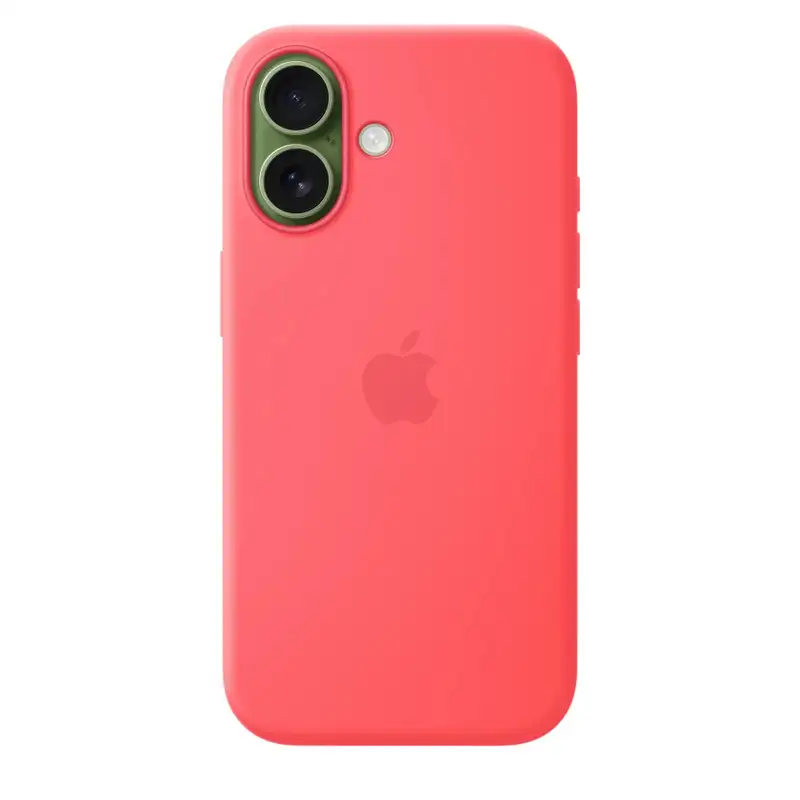 APPLE iPhone 17 Silicone Case with MagSafe - Bright Guava (SEASONAL) mhvq4zm/a