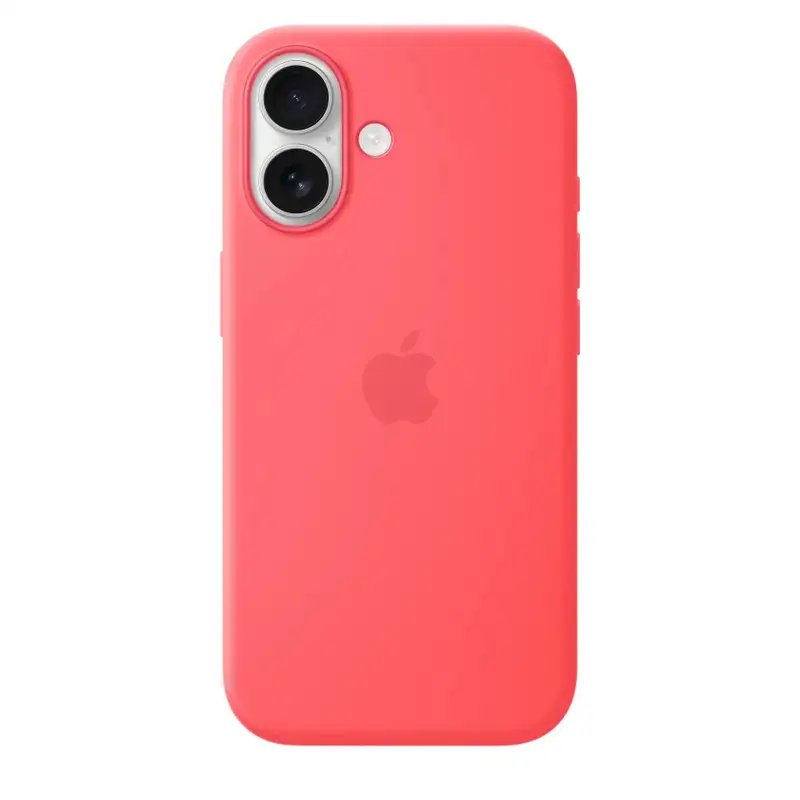 APPLE iPhone 17 Silicone Case with MagSafe - Bright Guava (SEASONAL) mhvq4zm / a