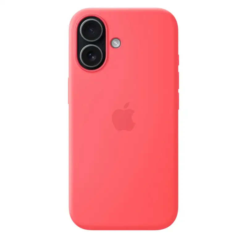 APPLE iPhone 17 Silicone Case with MagSafe - Bright Guava (SEASONAL) mhvq4zm/a