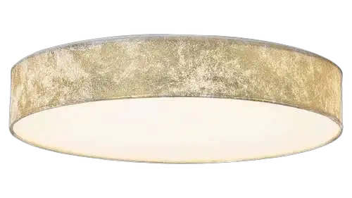 RABALUX Artemis plafonska lampa, zlatna/bela,  LED 24W