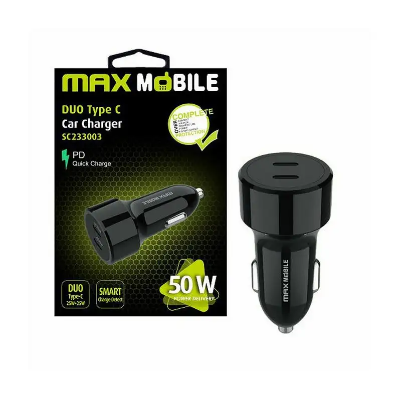 MAX MOBILE PD QC 3.0 Duo Type C 50W
