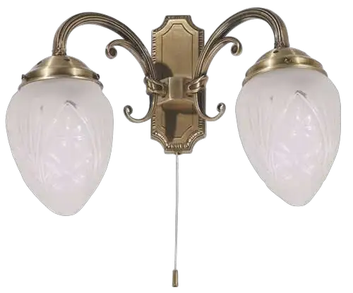 RABALUX Annabella  zidna lampaE14 2x40W bronza