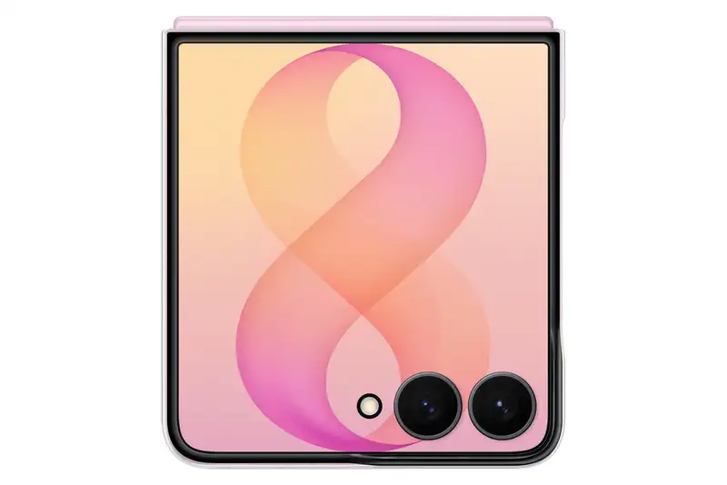 SAMSUNG Galaxy Z Flip8 Silicone Magnet Case Transparent EF-CF776CTEGWW