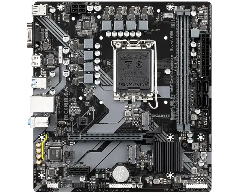 GIGABYTE B760M H DDR4 rev. 1.x