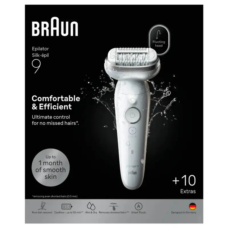 BRAUN LEGEPIL SES9-241 SILV BOX MN
