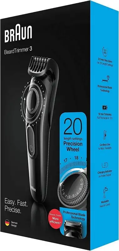 BRAUN BT3222 BLK/BLK