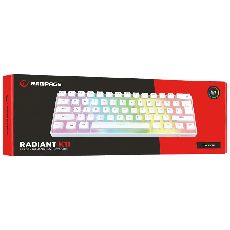 RAMPAGE Radiant K11 W Red Switch