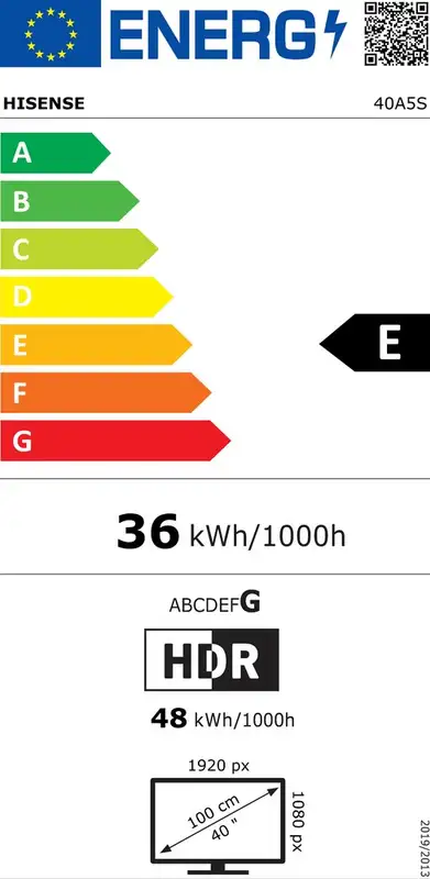 HISENSE 40A5S