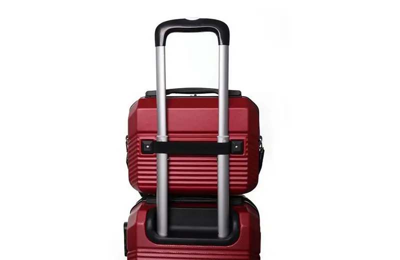 ENOVA CAPRI ABS Beauty case crvena