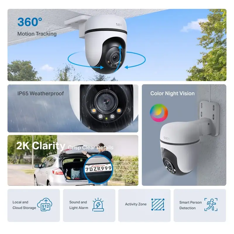 TP-LINK Tapo Smart Camera C510W