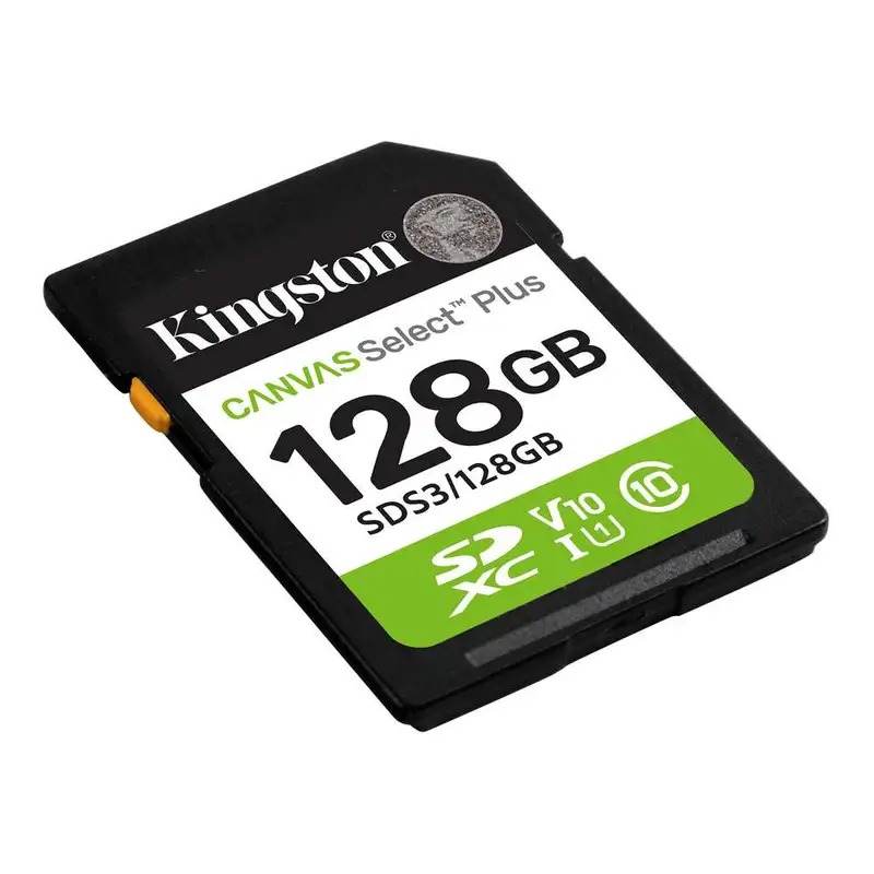 KINGSTON SD 128GB Kingston Canvas SelectPlus gen 3