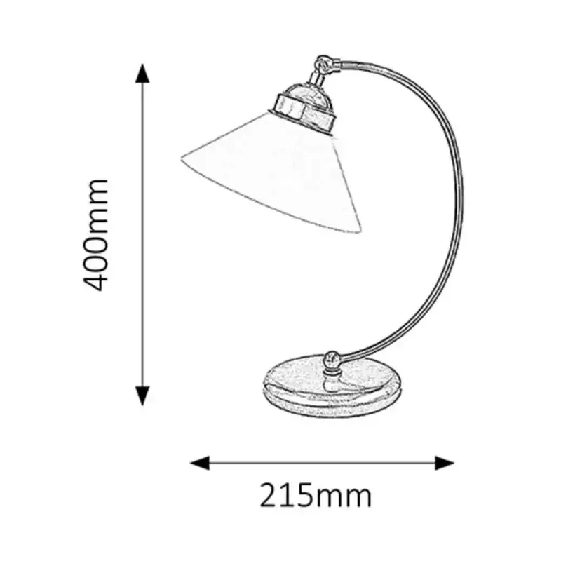 RABALUX Marian stona lampa E27 60W bronza