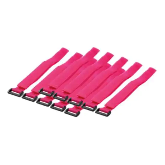 LOGILINK Cicak trakice za vezivanje kablova Velcro 500x20mm 10kom (Roze)
