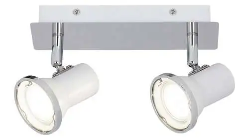 RABALUX Steve spot LED GU10 2x4,5W sa sijalicom,IP44