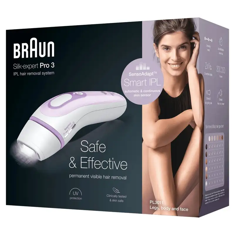 BRAUN IPL PL3011 WHT/LAV BOX