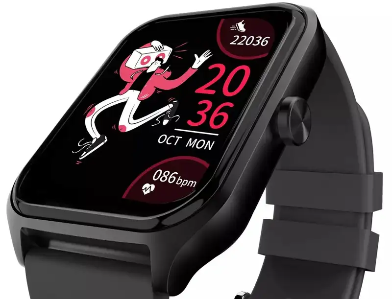 HIFUTURE Smart Watch Ultra 2 Pro Black + Grey band