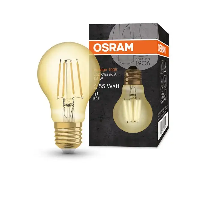 OSRAM Vintage 1906 LED  GOLD 50 6,5W 2400 E27