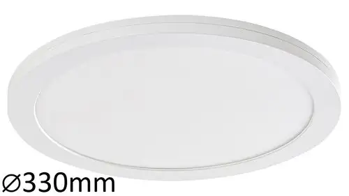 RABALUX Sonnet ugradna I nadgradna plafonjera LED 30W 2800lm 2
