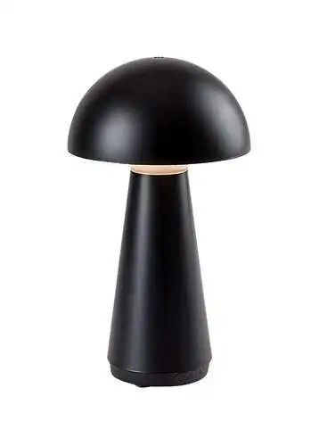 RABALUX Ishtar, mat crna stona lampa, 3W 130lm-300lm, 3000K IP44