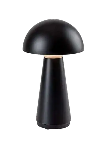 RABALUX Ishtar, mat crna stona lampa, 3W 130lm-300lm, 3000K IP44