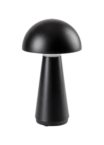 RABALUX Ishtar, mat crna stona lampa, 3W 130lm-300lm, 3000K IP44
