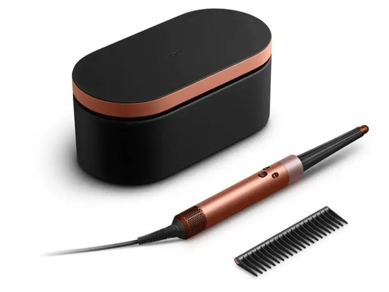 DYSON Airwrap 123682 Amber Silk/Pink Champagne Straight+Wavy