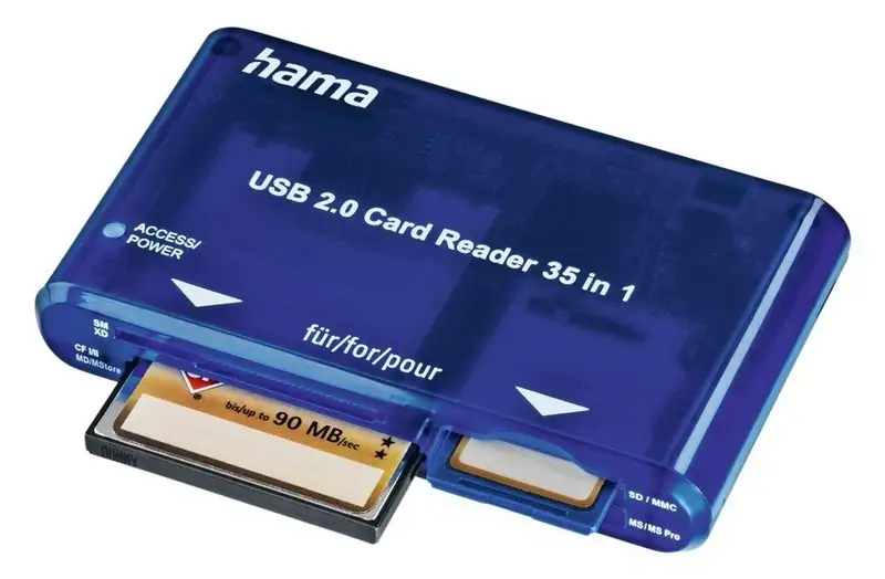 HAMA Citac Memorijskih Kartica 35 u 1, USB 2.0