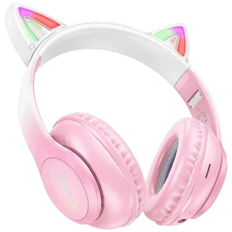 HOCO W42 Cat Ear Chery Blossom Bluetooth Bezicne Slusalice