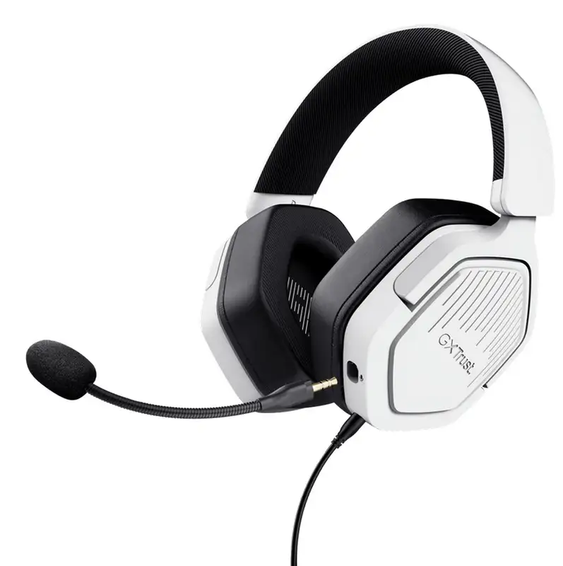 TRUST GXT492W CARUS Gaming slusalice bela