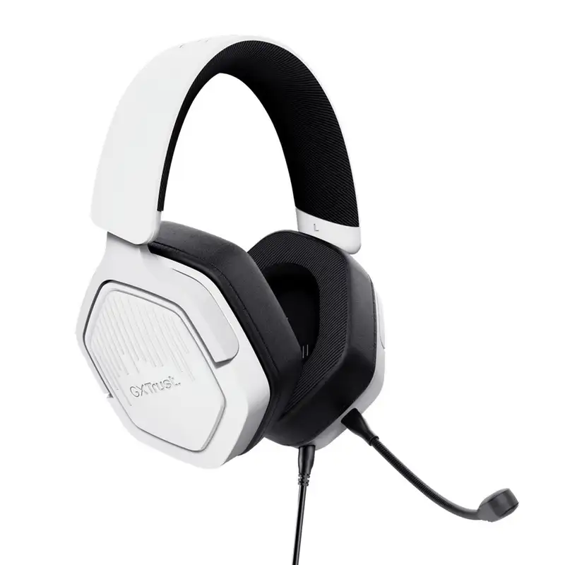 TRUST GXT492W CARUS Gaming slusalice bela