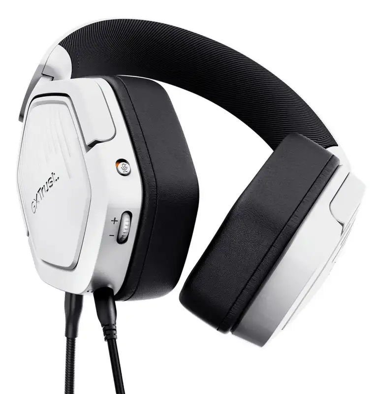 TRUST GXT492W CARUS Gaming slusalice bela