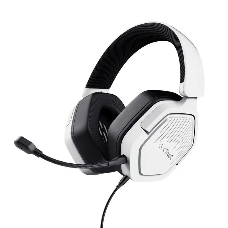 TRUST GXT492W CARUS Gaming slusalice bela