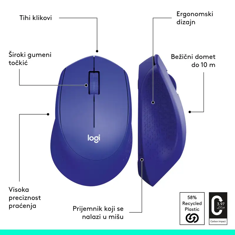 LOGITECH M330 Blue 910-004910