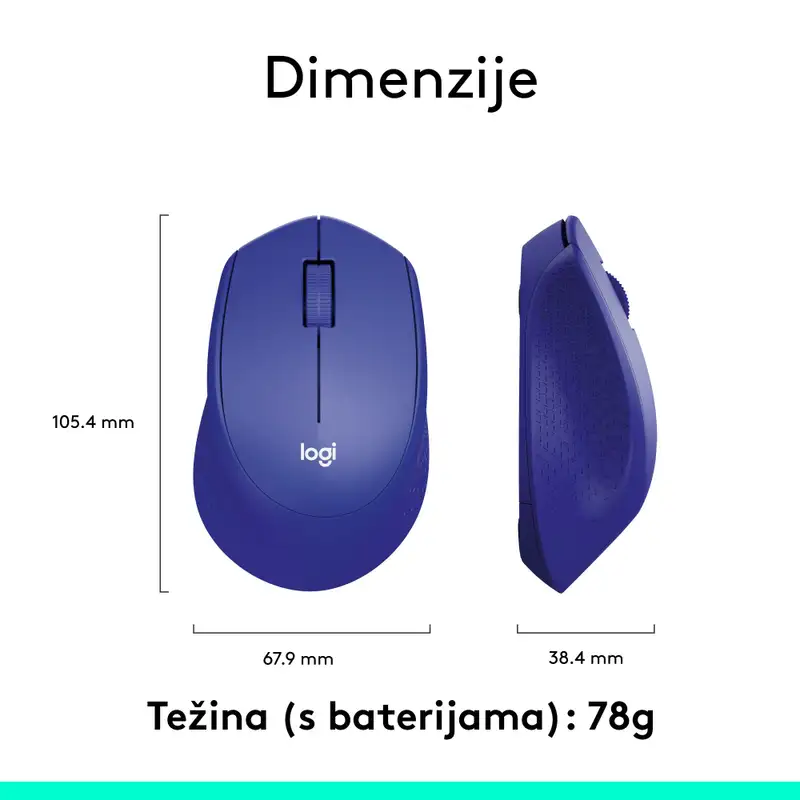 LOGITECH M330 Blue 910-004910
