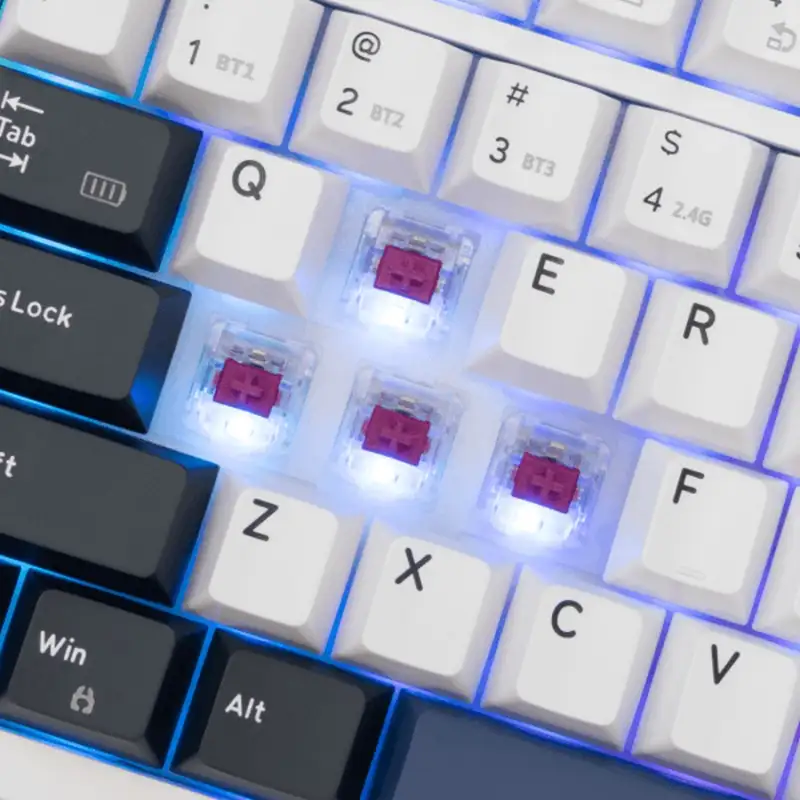 WHITE SHARK Premium GK 007251 EXCALIBUR US, White Keyboard
