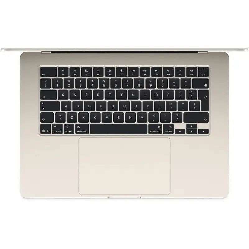APPLE MacBook Air 15.3" M4 10C CPU/10C GPU, 16GB, 512GB, STARLIGHT, ZEE - mw1k3ze/a
