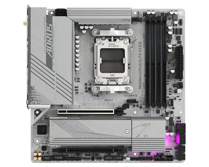 GIGABYTE B650M A ELITE AX ICE