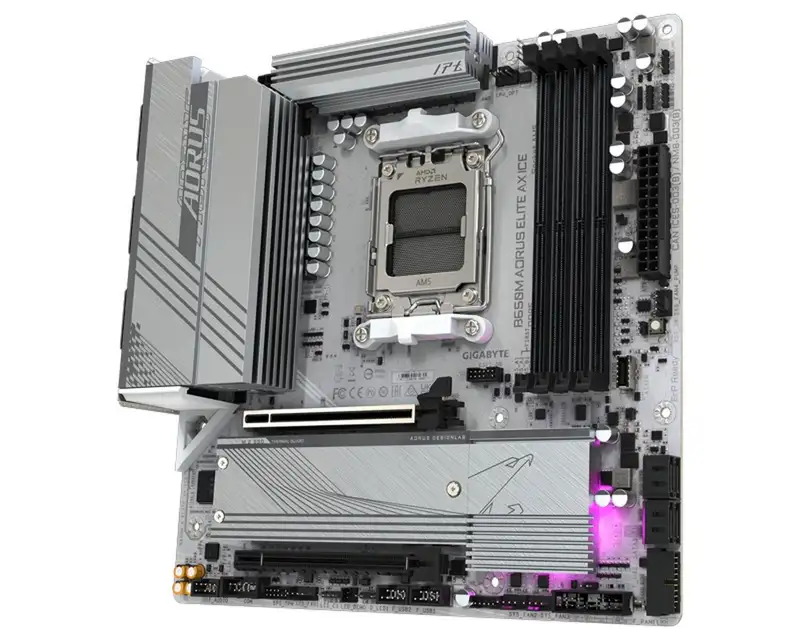 GIGABYTE B650M A ELITE AX ICE