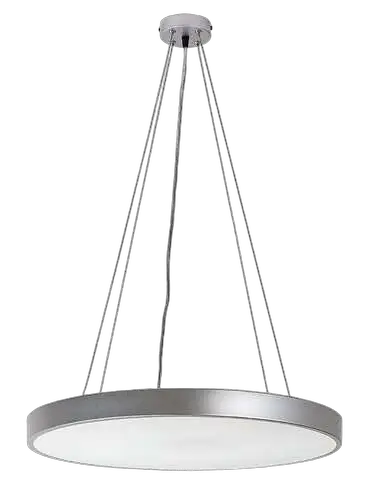 RABALUX Tesia plafonjera srebrna 60W 3600lm, 3000+6000K, D60cm IP21