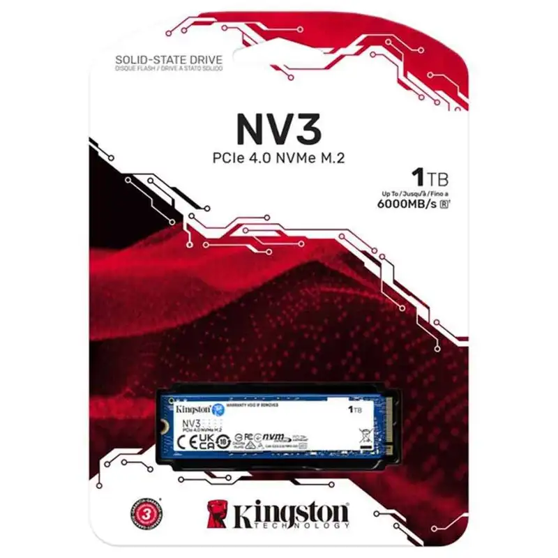 KINGSTON 1TB M.2 NVMe SNV3S/1000G series NV3 SSD